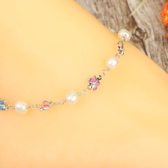 Dainty Anklet for Women – Elegant Everyday Jewelry & Perfect Gift | MLCRC1301 - Picture 2 of 10